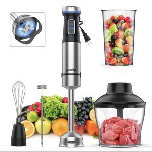 Ganiza Immersion Blender 5 in 1 Hand Blender 800W Heavy Duty Motor